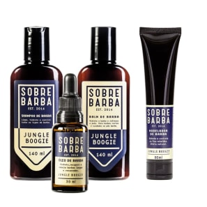 Kit Sobrebarba Jungle Boogie Cuidado Todo Dia (4 Produtos)