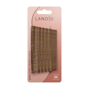 Lanossi Nº 6 Claro - Grampos para Cabelo (50 Unidades)