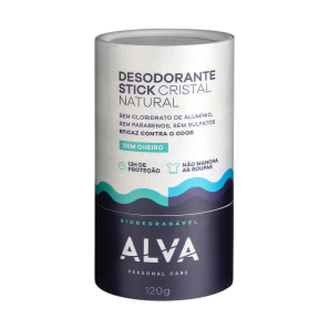 Alva Kristall-Deo Stick Sensitive - Desodorante em Bastão 120g