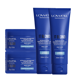 Kit Lowell Violet Platinum Double Squad (4 Produtos)