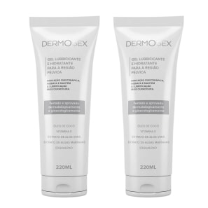 A Sós Dermosex - Gel Lubrificante e Hidratante para Região Pélvica 2x220ml