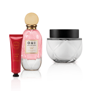 Conjunto Scapin 245 Oui Feminino - Eau de Parfum 75ml + Creme para Mãos 30g + Creme Riche 200g