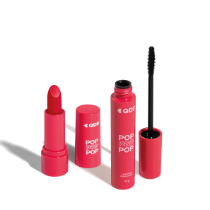 Combo POP Quem Disse, Berenice? : Batom Semi Matte Vermelho Icônico 3,6g + Máscara de Cílios 10g