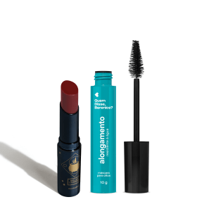 Combo Quem Disse, Berenice?:Máscara de Cílios Resistente è Água 10g + Balm Labial Vermelho Harry Potter  3,2g