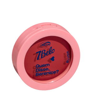 Blush Cremoso 2 em 1 Rosa Coringa QDB 7Belo