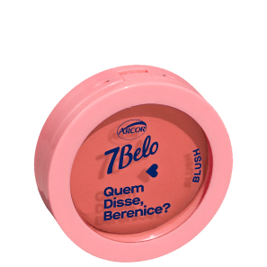 Blush Cremoso 2 em 1 Coral Natural QDB 7Belo