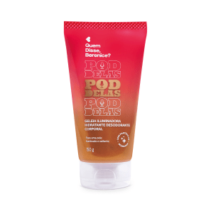 Geleia Iluminadora Hidratante Desodorante Corporal QDB Pod Delas