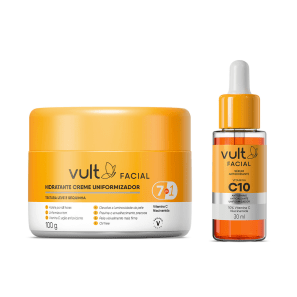 Kit Vult Facial Vitamina C Antioxidante