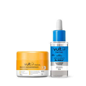 Kit Vult Facial Uniformizador Ácido Hialurônico Duo (2 Produtos)