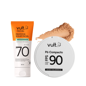 Kit Vult Facial Vitamina C Antioxidante