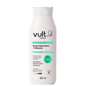Vult Corpo Hidraluronic Hidratação Intensiva - Hidratante Desodorante Corporal