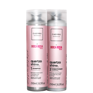 Kit Homecare Cadiveu Essentials Quartzo Shine By Boca Rosa Hair