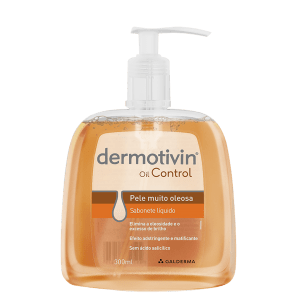 Dermotivin Oil Control Pele Oleosa - Sabonete Líquido Facial