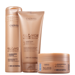 Kit Cadiveu Blonde Reconstructor Care (3 produtos)