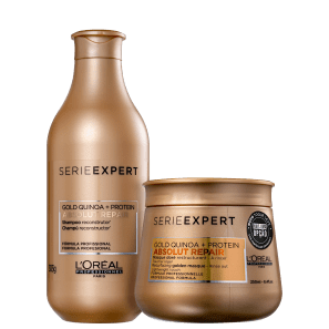 Kit L'Oréal Absolut Repair Gold Quinoa + Protein Golden