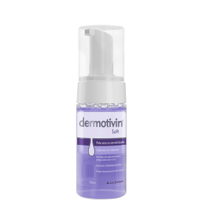 Dermotivin Soft Soft Pele Seca ou Sensibilizada - Espuma de Limpeza Facial