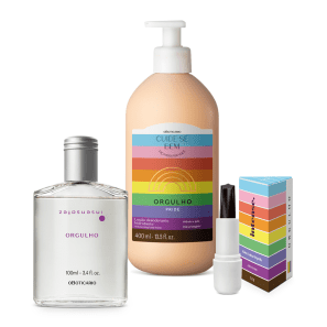 Insensatez + Balm Labial Intense + Loção Cuide-se Bem