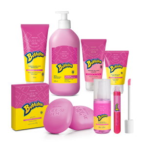 Combo Completo Cuide-se Bem Bubbaloo Tutti Frutti (7 itens)