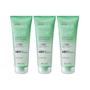 Combo Match Agente Antioleosidade Linha Completa (6 itens)