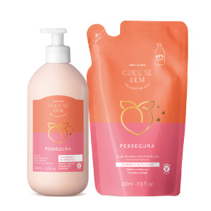 Kit o Boticário Cuide-se Bem Pessegura Hidratação Plus (2 Produtos)
