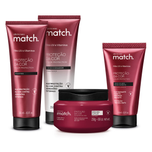Combo Completo Match. Proteção da Cor (4 itens)