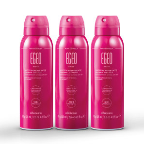 Combo Egeo Dolce: Desodorante Antitranspirante Aerossol 75g (3 unidades)