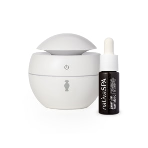 Combo Aromatizador de Ambientes: Difusor Eletrônico + Essência de Jasmim Sambac 10 ml