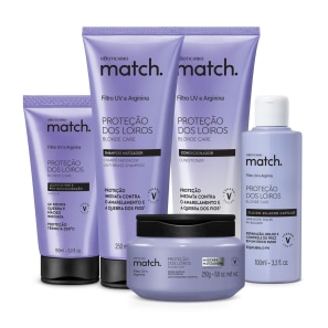 Condicionador Match. Proteção dos Loiros 250ml