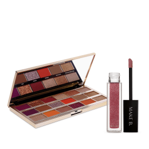 Combo Make B.: Palette Multifuncional 15g + Batom Líquido Mate Rosa 5ml