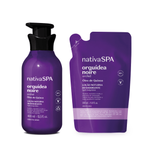 Creme de Massagem Corporal Nativa Spa Orquídea Noire 200g