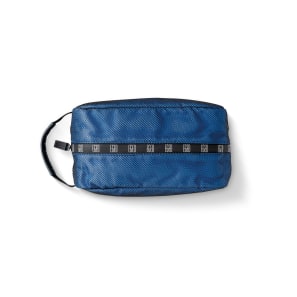 Nécessaire Azul com Tela