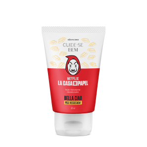 Loção Hidratante Desodorante Cuide-se Bem La Casa de Papel Bella Ciao Pele Ressecada 400ml