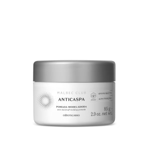 Pomada Modeladora Malbec Club Anticaspa 85g