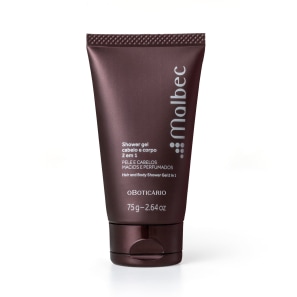 Shower Gel Cabelo e Corpo Malbec 75g