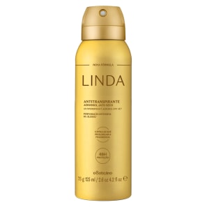 Desodorante Antitranspirante Aerossol Linda 75g/125ml
