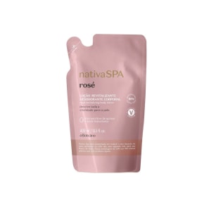 Refil Loção Revitalizante Desodorante Corporal Nativa Spa Rosé 400ml