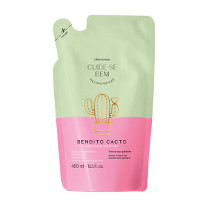 Loção Desodorante Hidratante Refrescante Corporal Cuide-se Bem Bendito Cacto 400ml