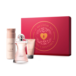 Kit Presente Dia das Mães Glamour: Desodorante Colônia 75ml + Creme Corporal 200ml + Creme de Mãos 50g