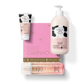 Kit Presente de Natal Cuide-se Bem Deleite (3 itens)