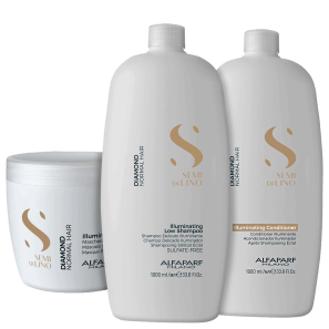Kit Alfaparf Semi Di Lino Diamond Trio (3 Produtos)