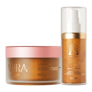 Aura Beauty Aurora Shine - Geleia Radiante Iluminadora Desodorante Corporal 200g