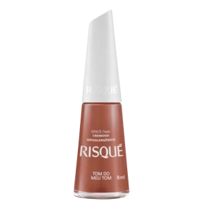 Risqué Nude Cremoso Bege Eu Me Beija - Esmalte Cremoso