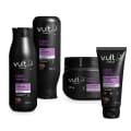 O Combo Vult Cabelos Liso Profundo trata seus fios enquanto os deixa mais lisos, sem frizz e alinhados. Combo Vult Cabelos Liso Profundo (4 itens)