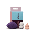 Kit Esponjas de Maquiagem Intense 3 unidades