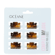 Océane Complete My Look 152 Turtle Shell Mini - Prendedor de Cabelo (6 Unidades) (2)