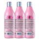 Forever Liss Professional Desmaia Cabelo - Shampoo 3x500ml (2)