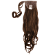 Hairdo Chocolate Com Mechas Cobre - Aplique Rabo de Cavalo Ondulado 58cm (2)