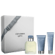 Conjunto Light Blue Pour Homme Dolce & Gabbana Masculino - Eau de Toilette 125ml + Gel de Banho 50ml + Pós-Barba 75ml