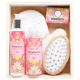 Kit Banho Orgânica Spa Framboesa e Orquídea (5 produtos)