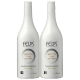 Kit Felps XBTX de Okra Escova Progressiva (2 Produtos)